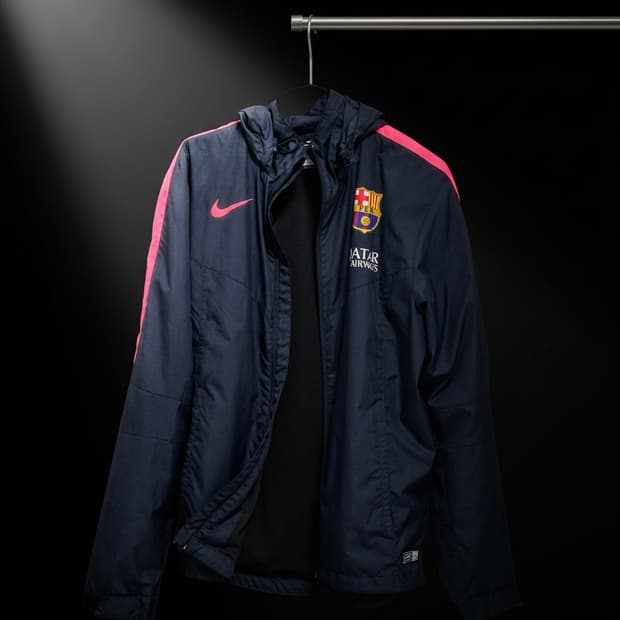 바르셀로나 나이키 storm-fit 바람막이