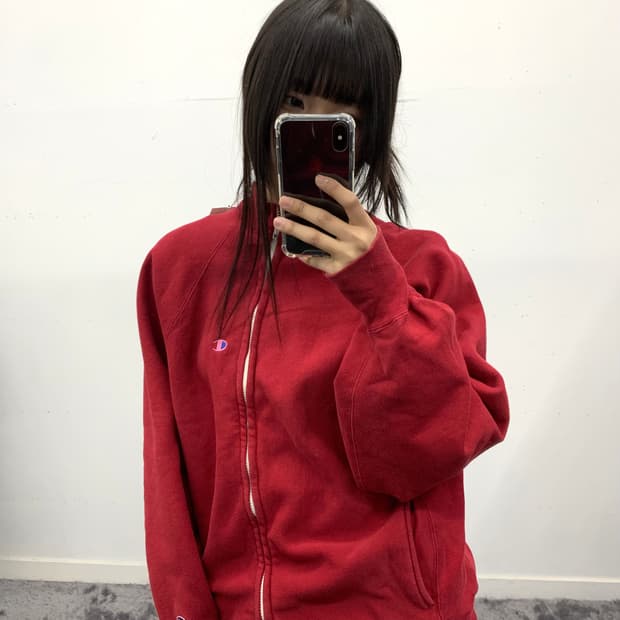 Champion reverse weave 90년대 스웻 집업