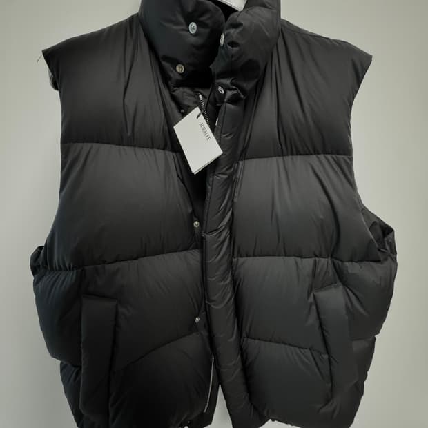 오라리 패딩 쪼끼 4 블랙