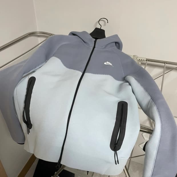 나이키 테크플리스 (테크팩) 하늘색 셋업