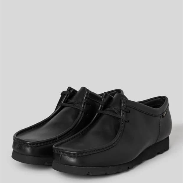 (새상품)[280] 클락스 왈라비 GTX 블랙 레더