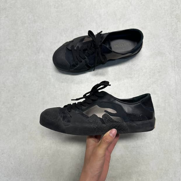 발렌티노 패치워크 스니커즈