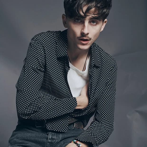 [42] 생로랑 폴카 도트 셔츠 블랙 새상품