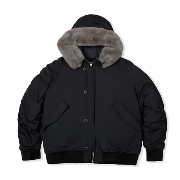 엑스톤즈 XTONZ XJ73 레나 N-2B 파카 (BLACK)