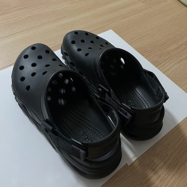 Crocs 크록스 듀엣맥스 2 블랙 260