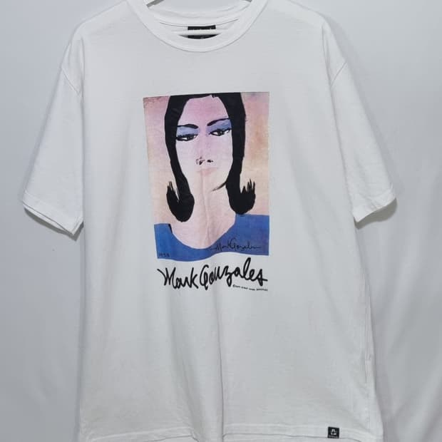 XL ) 마크곤잘레스 화이트 반팔티