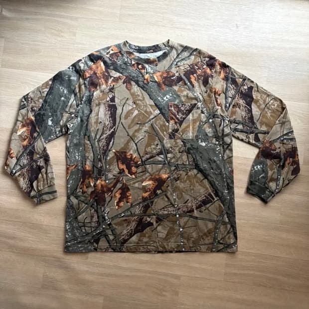 [XL] realtree 리얼트리 빈티지 긴팔 티셔츠 롱슬리브