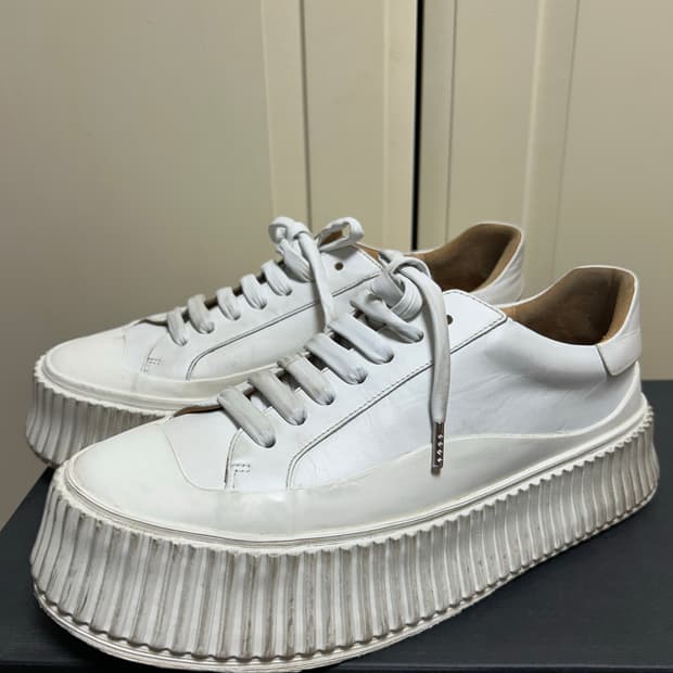 Jil sander 질샌더 플랫폼 스니커즈 37사이즈