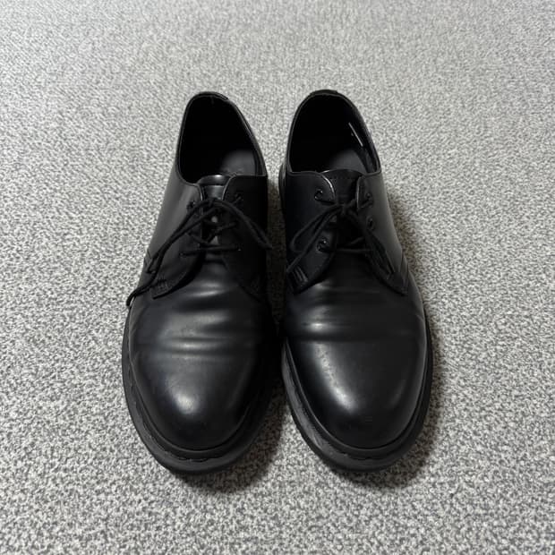 닥터마틴 1461 모노 블랙 UK8 270