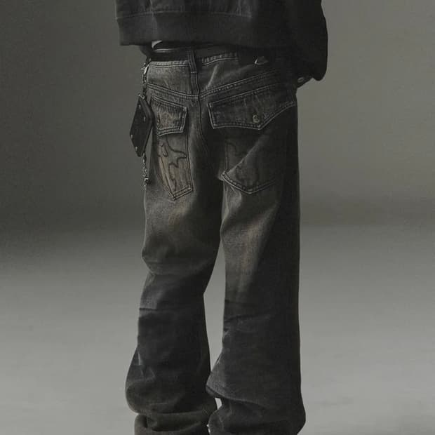 Not4Nerd Low Rise Flare Denim black