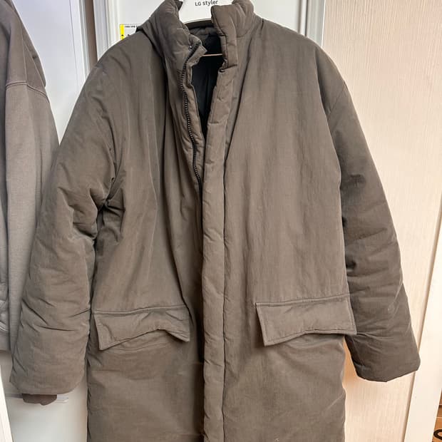 이지 시즌 5 롱 푸퍼 자켓