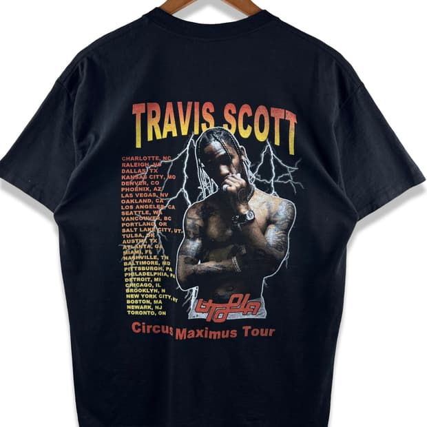 Travis Scott 유토피아 Circus Maximus 티셔츠4270