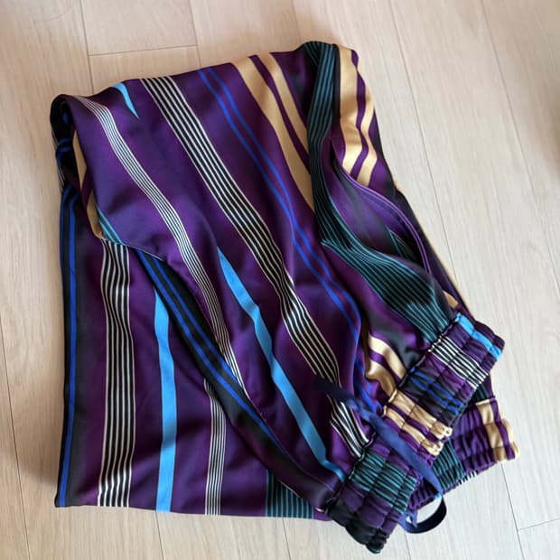 엔조블루스 밴딩 부츠컷 팬츠 (Multi Stripe) M사이즈