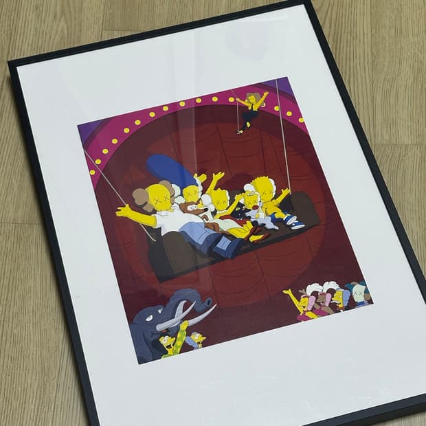 심슨 카우스 액자