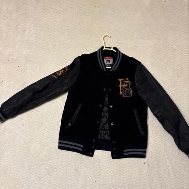 FUBU 바시티 자켓