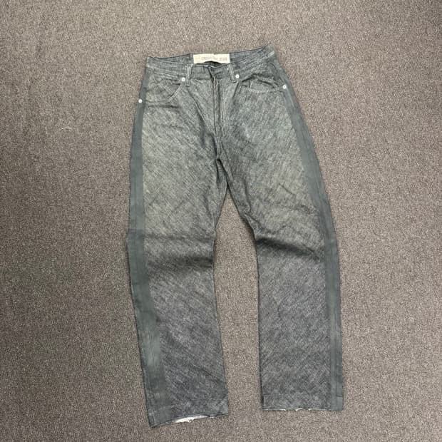 33)OLD GAP 빈티지 Cross Cut Jean 흑청 데님팬츠
