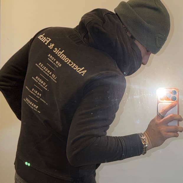 아베크롬비 빈티지 후드