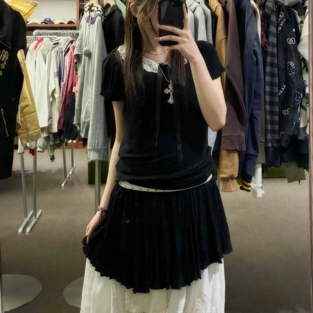 Black Mori Fairy Core 🪽🖤