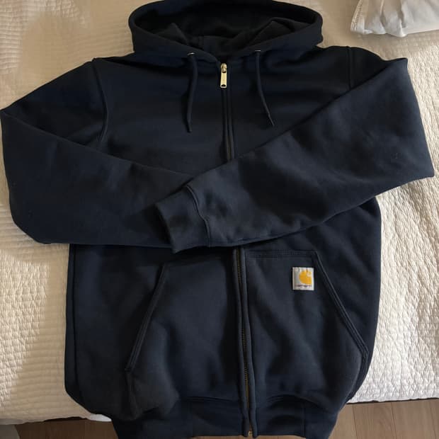 칼하트 루즈핏 후드집업 네이비 m