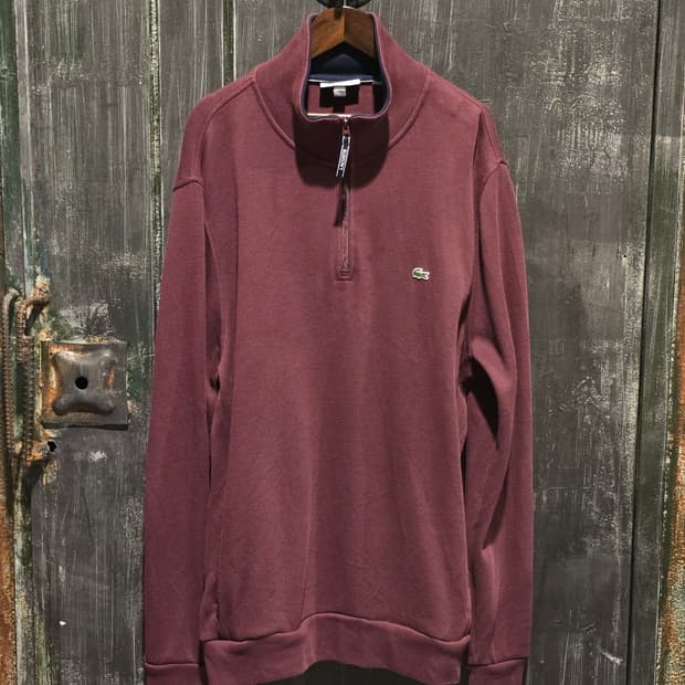 00s LACOSTE Half-Zip Pullover