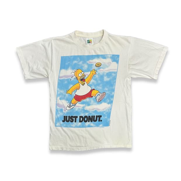 1996' 심슨 Just donut 티셔츠 M