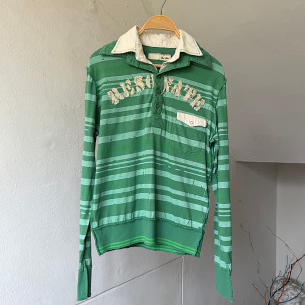 레이어드 카라 크롭 섹시 피케티