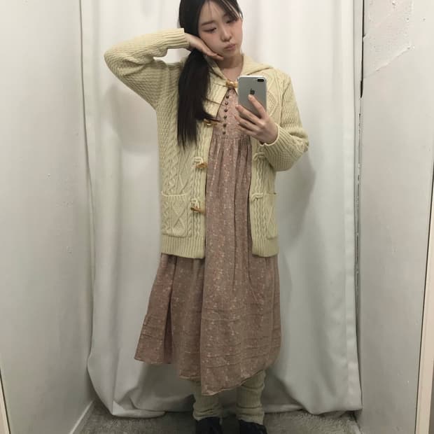 윈터 하구미 코디 세트 🤍