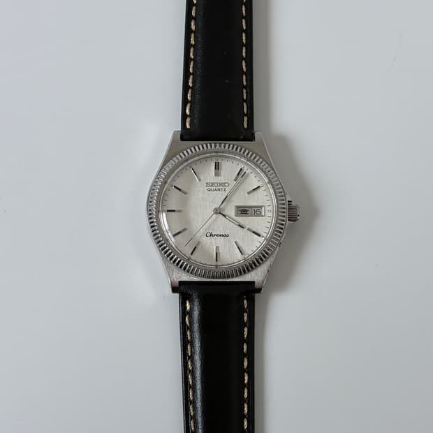 1980s Chorons Bokashi Dial Silver Quartz