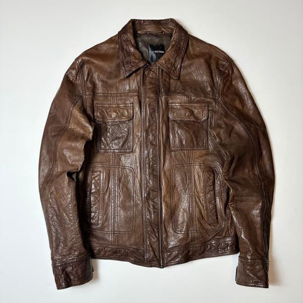 펄프픽션 00's 양가죽 카라 자켓 PN8682