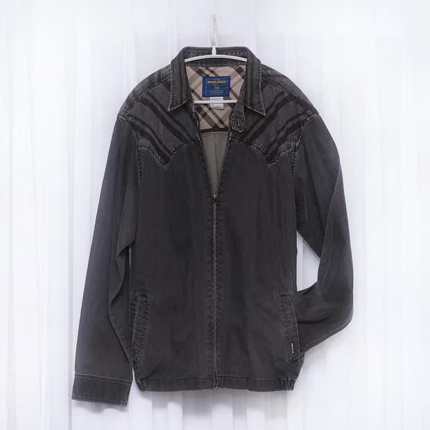 울리치 피그먼트워싱 웨스턴 트윌코튼 워크 자켓 (100-105)