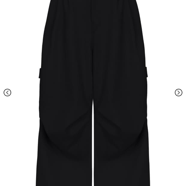 3)카미엔 X 코인서울 올데이 슬랙스 블랙