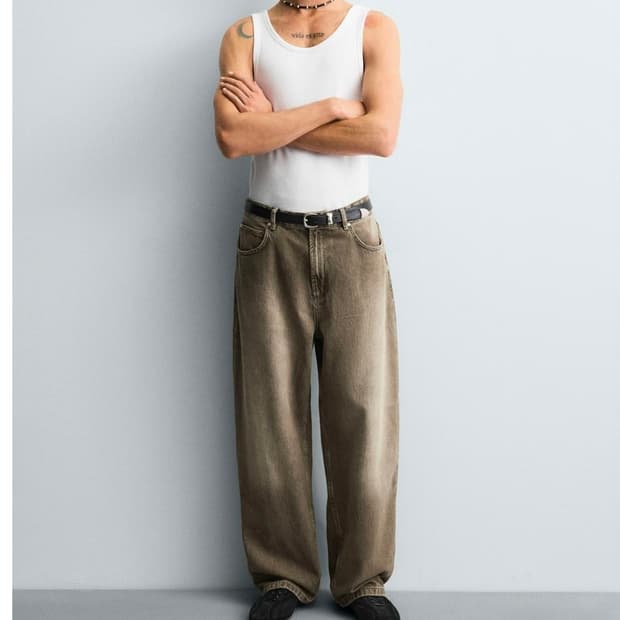 자라 배기핏 진 29