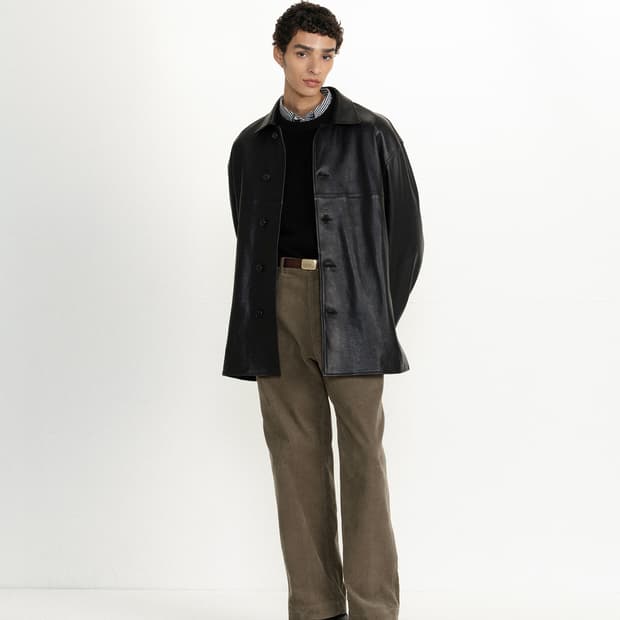 [4] 브라운야드 레더 카 코트