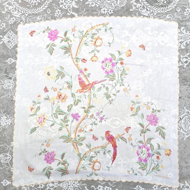 빈티지 로라애슐리 스카프