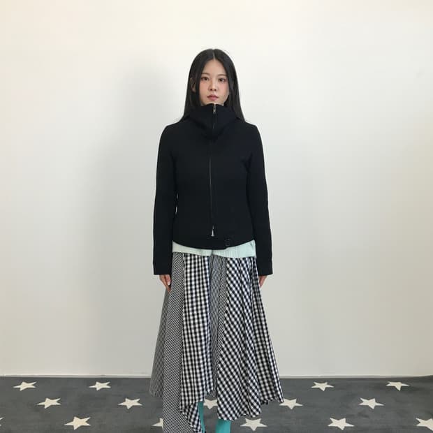 Jpn Black Slim- Fit Wool Jacket 