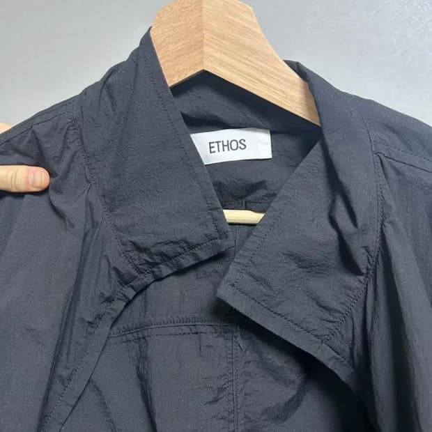 ethos 에토스 바람막이 블랙