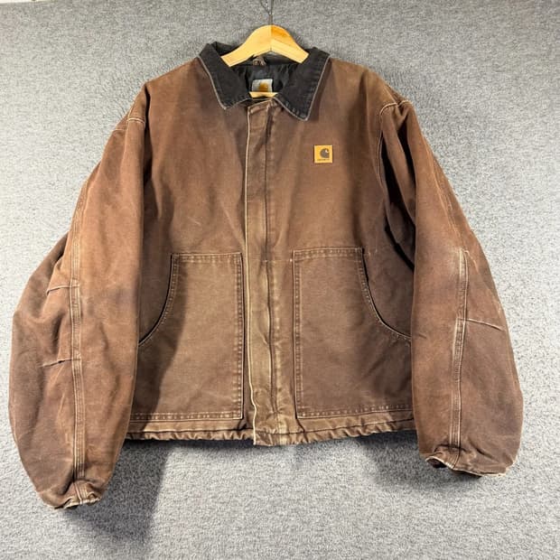 칼하트 J22 디트로이트 자켓 다크 브라운