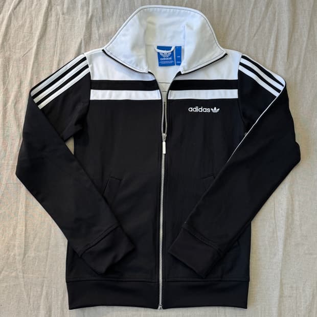 아디다스 빈티지 베켄바우어 검흰 유로파 져지 85