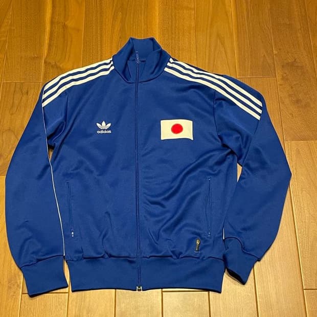 아디다스 일본 국가대표 2006 독일 월드컵 트랙탑 져지 블루