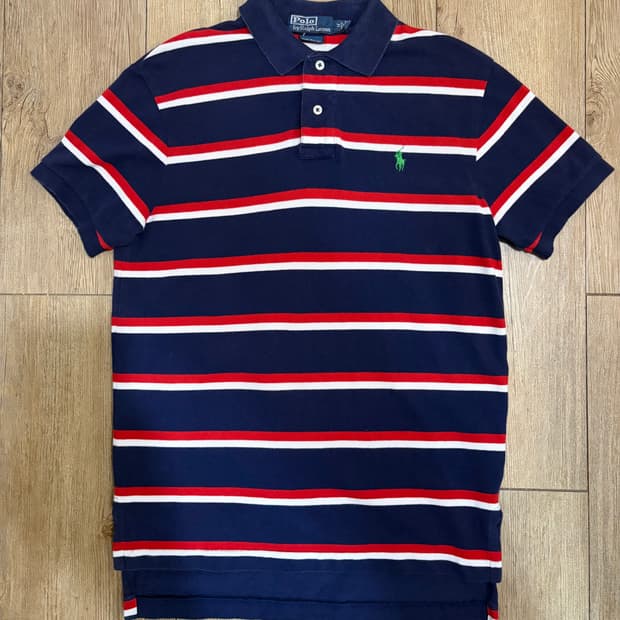 M) 폴로 랄프로렌 스트라이프 카라티