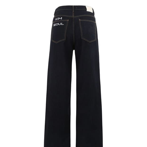 Kimseoul logo 777 classic raw denim L
