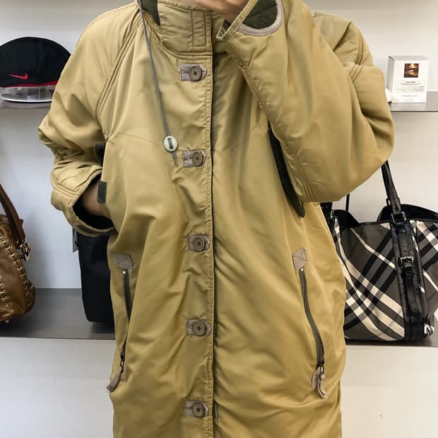 워커맨 90d 밀리터리 플리스 나일론 자켓