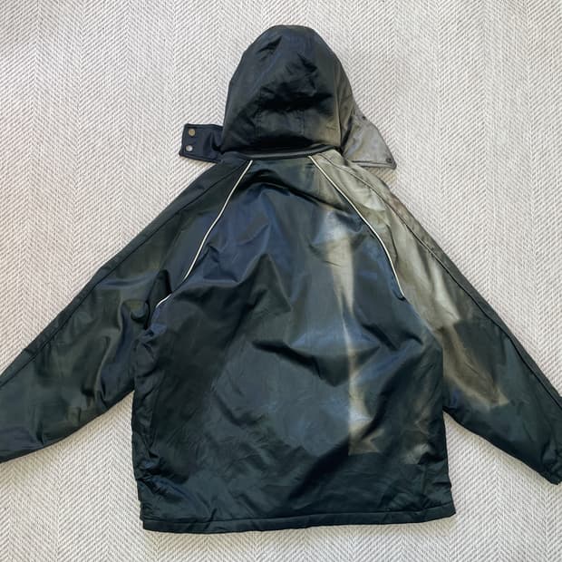 아사히 그라데이션 스냅 나일론 자켓 