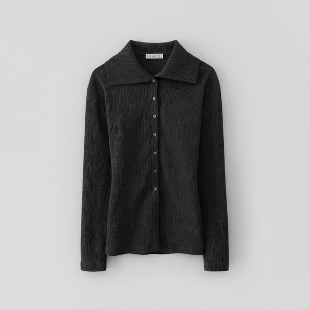 Rrace pleats blouse M 새상품