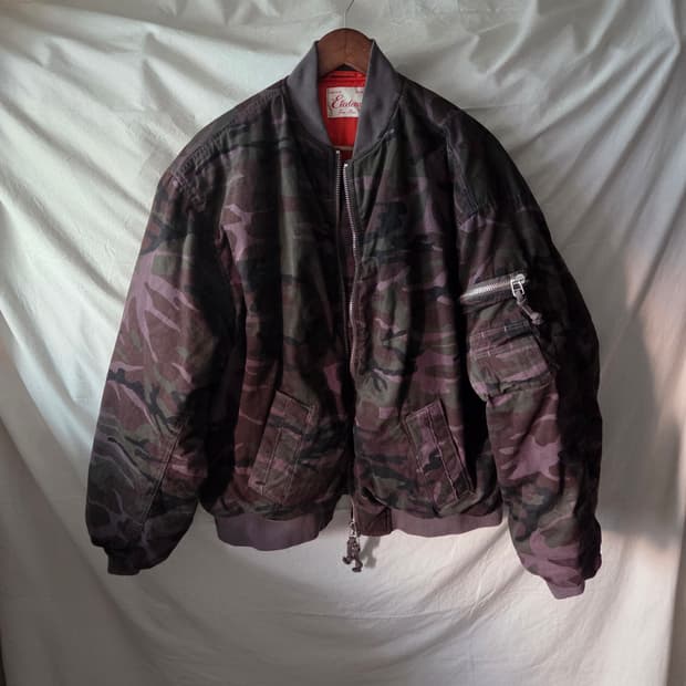 etce 카모 ma1 봄버 자켓 XL