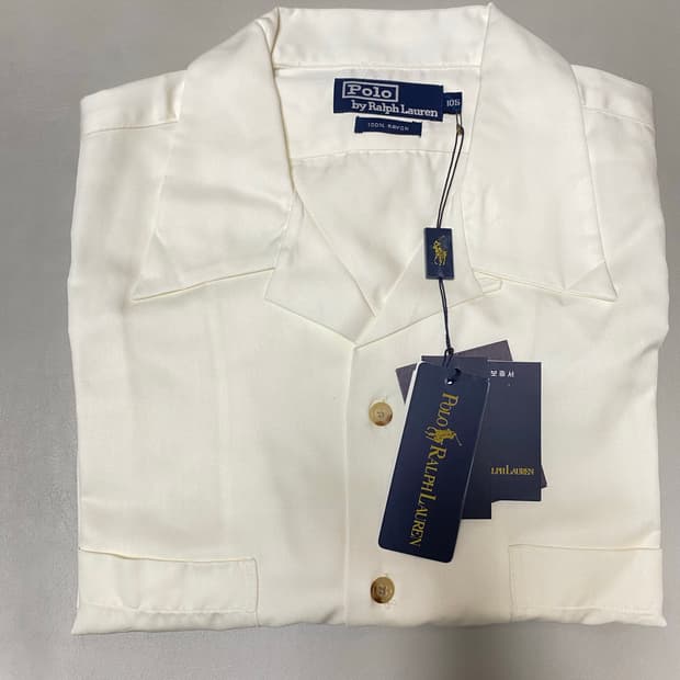90s 폴로 랄프로렌 오픈카라셔츠 105사이즈
