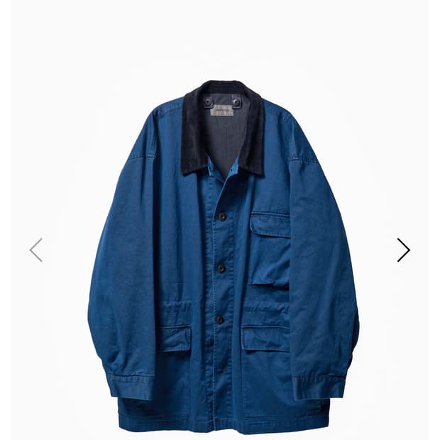 Faded cotton mil jacket