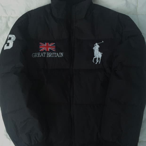 [새상품급] 폴로 랄프로렌 빅포니 브리튼 패딩 블랙m