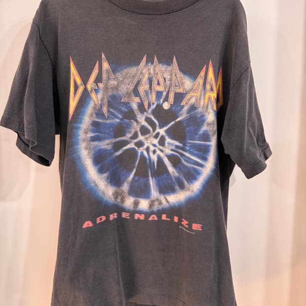 자이언트택 Def Leppard 데프레파드 빈티지 티셔츠 L