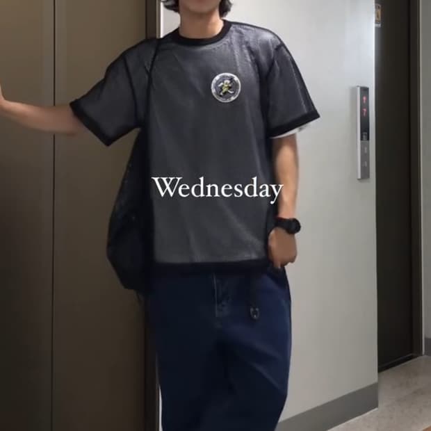 [S] 디스이즈네버댓 그레이트풀데드 메쉬
반팔